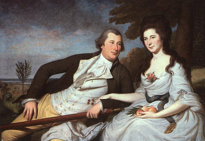 Benjamin and Eleanor Ridgely Laming, Charles Wilson Peale